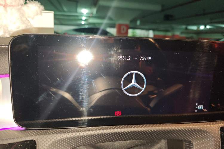 Used Mercedes-Benz CLA AMG 2022 AMG CLA 35 4MATIC Odometer Close Up