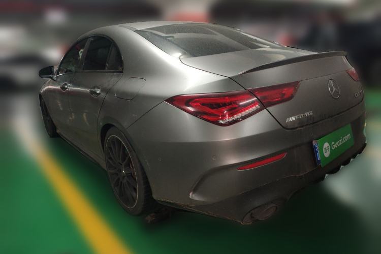 Used Mercedes-Benz CLA AMG 2022 AMG CLA 35 4MATIC Rear Left 45 Deg