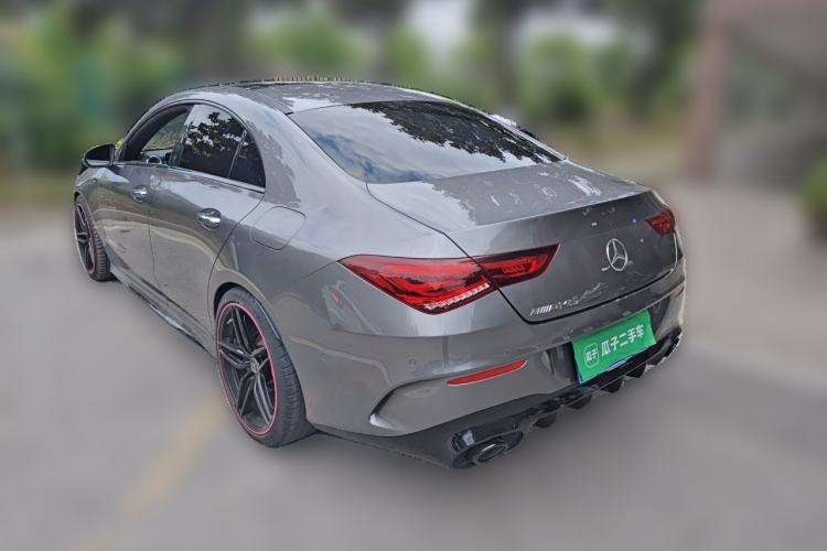 Used Mercedes-Benz CLA AMG 2022 AMG CLA 35 4MATIC Rear Left 45 Deg