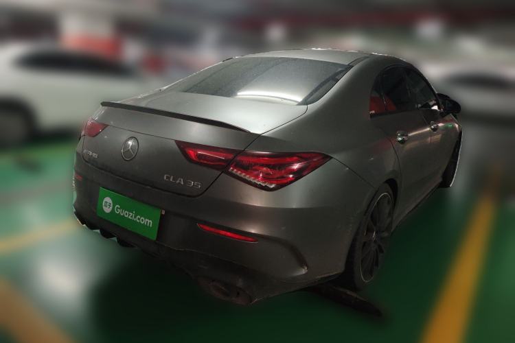 Used Mercedes-Benz CLA AMG 2022 AMG CLA 35 4MATIC Rear Right 45 Deg