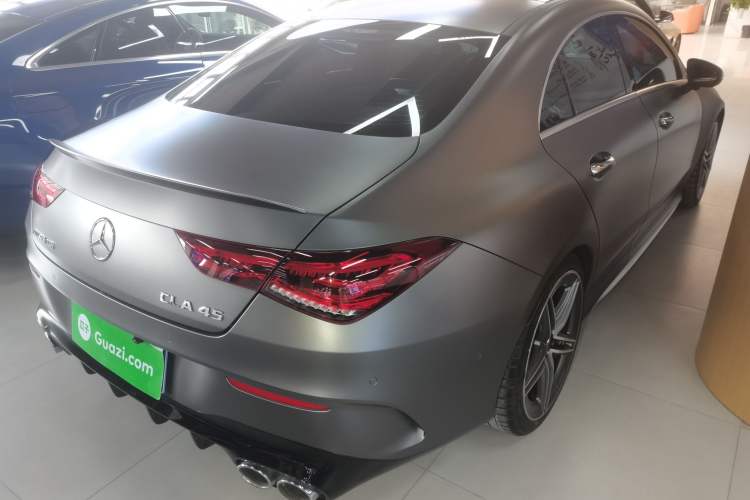 Used Mercedes-Benz CLA AMG 2022 AMG CLA 45 4MATIC+ Rear Right 45 Deg