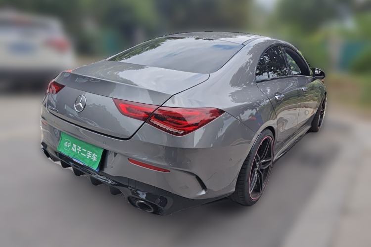 Used Mercedes-Benz CLA AMG 2022 AMG CLA 35 4MATIC Rear Right 45 Deg