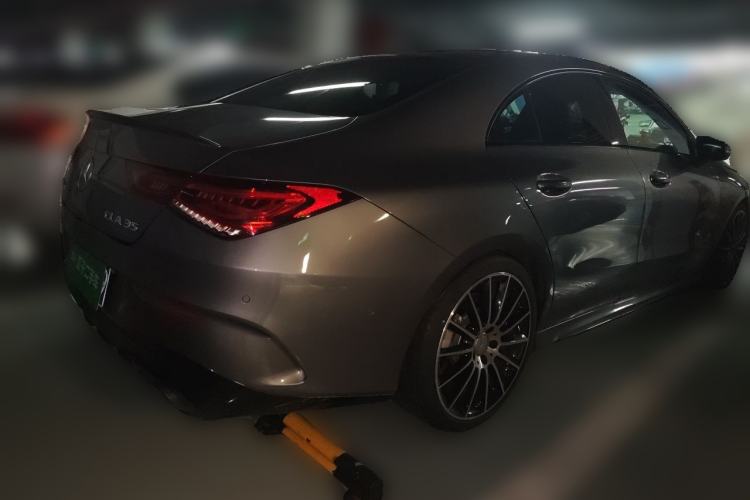 Used Mercedes-Benz CLA AMG 2022 AMG CLA 35 4MATIC Rear Right 45 Deg