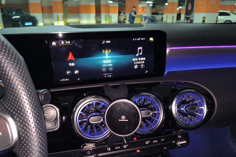 Used Mercedes-Benz CLA AMG 2022 AMG CLA 35 4MATIC Audio And AC Panel