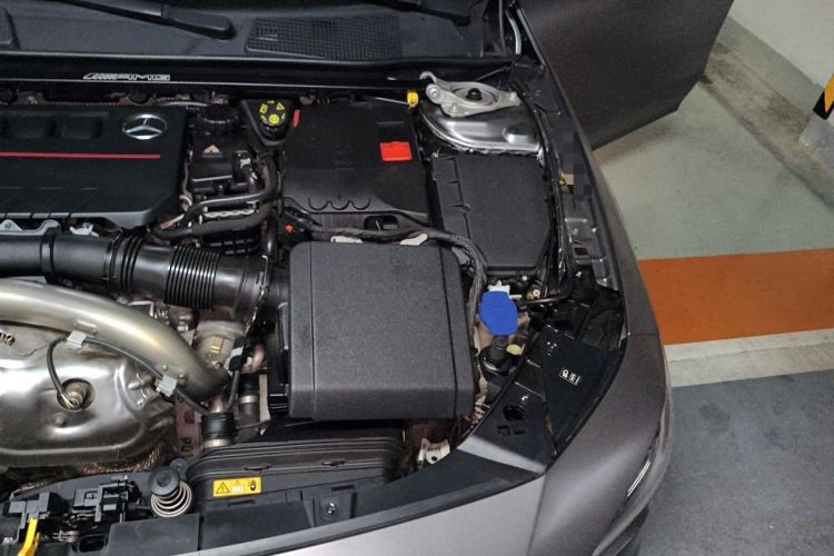 Used Mercedes-Benz CLA AMG 2022 AMG CLA 35 4MATIC Engine Bay Left
