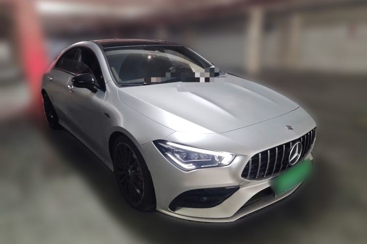 Used Mercedes-Benz CLA AMG 2022 AMG CLA 35 4MATIC Front Right 45 Deg