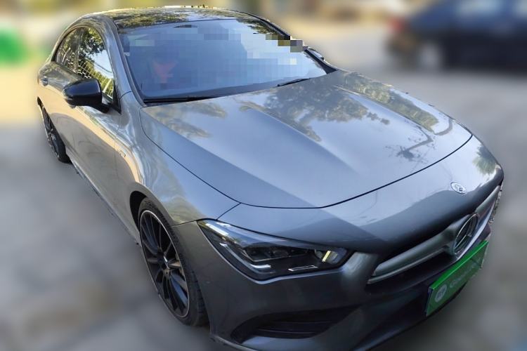 Used Mercedes-Benz CLA AMG 2022 AMG CLA 35 4MATIC Front Right 45 Deg