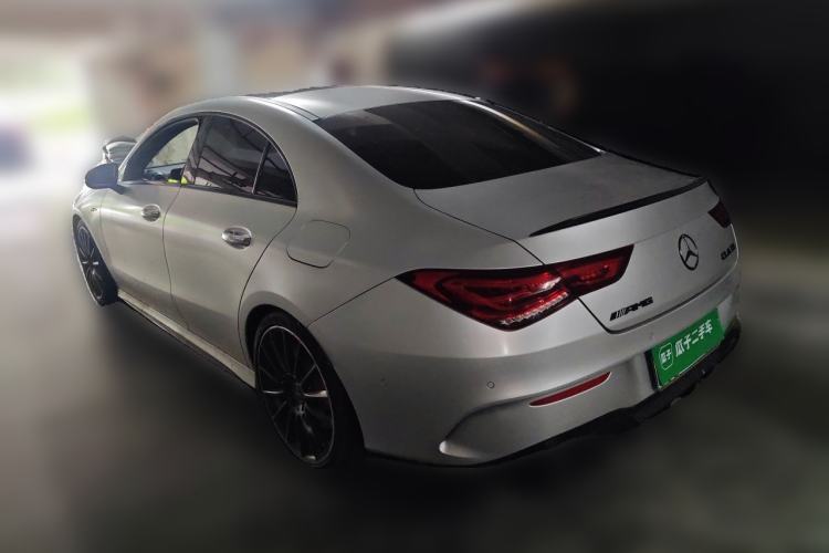 Used Mercedes-Benz CLA AMG 2022 AMG CLA 35 4MATIC Rear Left 45 Deg