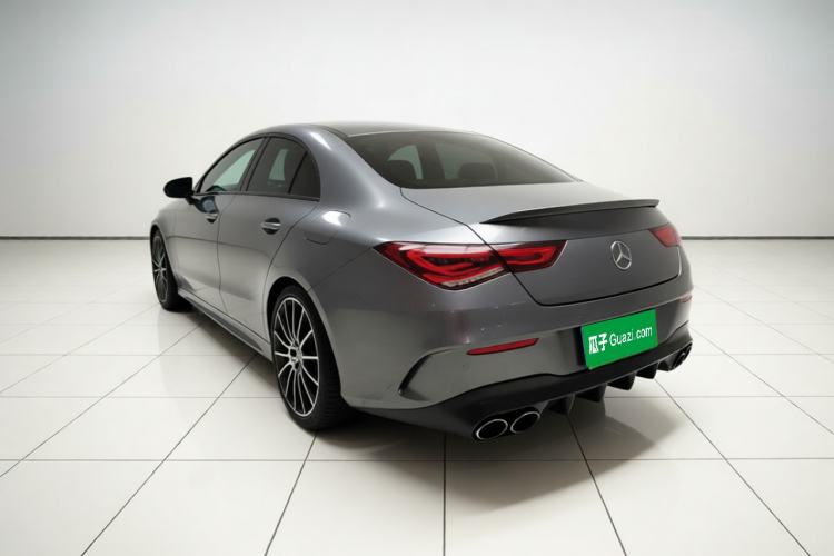 Used Mercedes-Benz CLA AMG 2022 AMG CLA 35 4MATIC Rear Left 45 Deg