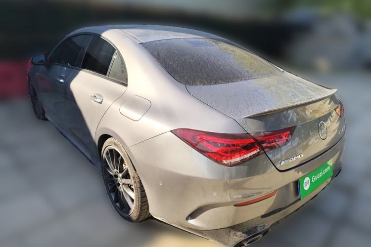 Used Mercedes-Benz CLA AMG 2022 AMG CLA 35 4MATIC Rear Left 45 Deg