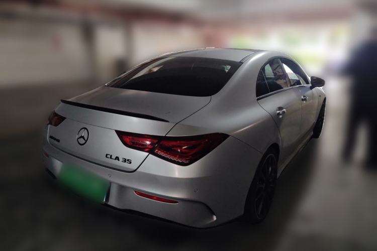 Used Mercedes-Benz CLA AMG 2022 AMG CLA 35 4MATIC Rear Right 45 Deg