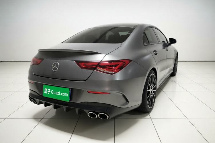 Used Mercedes-Benz CLA AMG 2022 AMG CLA 35 4MATIC Rear Right 45 Deg