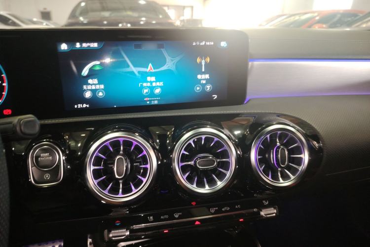 Used Mercedes-Benz CLA AMG 2022 AMG CLA 35 4MATIC Audio And AC Panel