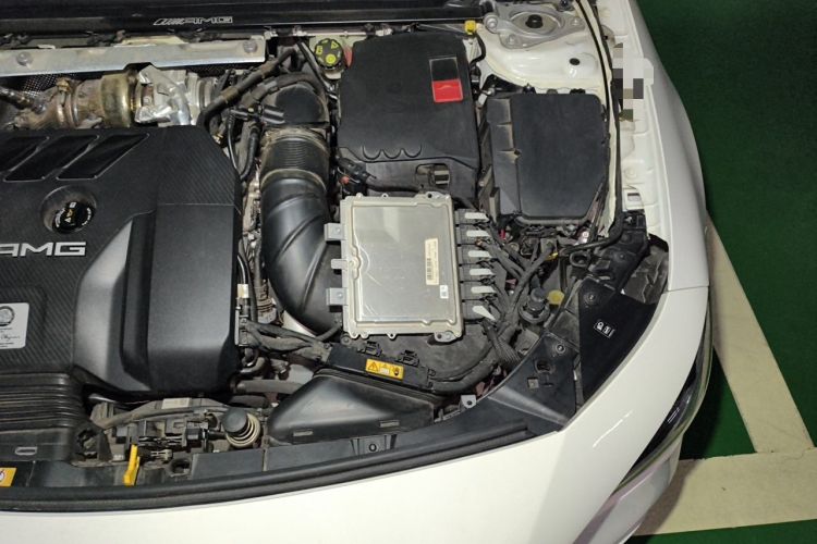 Used Mercedes-Benz CLA AMG 2022 AMG CLA 45 4MATIC+ Engine Bay Left