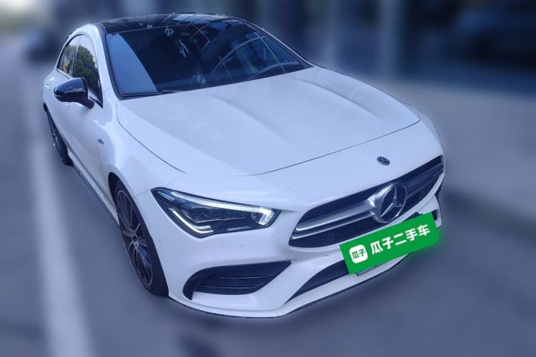 Used Mercedes-Benz CLA AMG 2022 AMG CLA 35 4MATIC Front Right 45 Deg