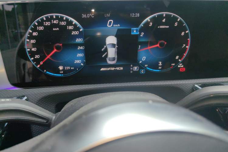 Used Mercedes-Benz CLA AMG 2022 AMG CLA 35 4MATIC Instrument Cluster