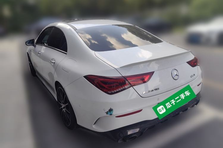 Used Mercedes-Benz CLA AMG 2022 AMG CLA 35 4MATIC Rear Left 45 Deg