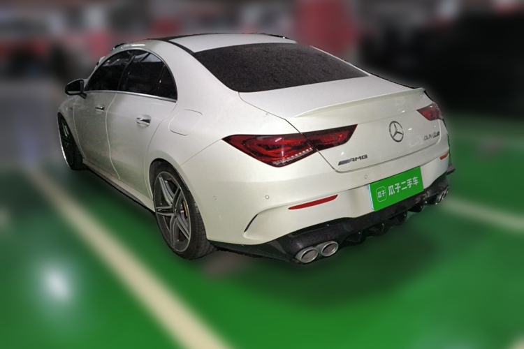 Used Mercedes-Benz CLA AMG 2022 AMG CLA 45 4MATIC+ Rear Left 45 Deg