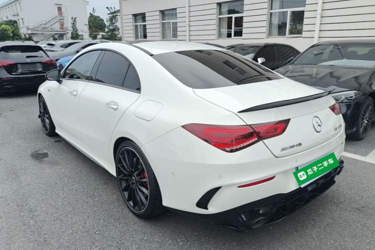Used Mercedes-Benz CLA AMG 2022 AMG CLA 35 4MATIC Rear Left 45 Deg