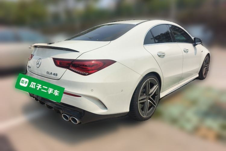 Used Mercedes-Benz CLA AMG 2022 AMG CLA 45 4MATIC+ Rear Right 45 Deg