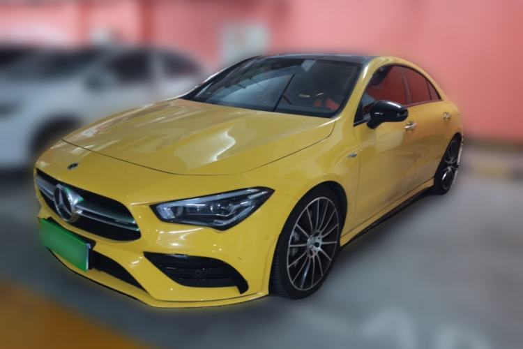 Used Mercedes-Benz CLA AMG 2022 AMG CLA 35 4MATIC Guazi used car, China used car export, Used car for sale, Used cars, Cheapest cars for sale
