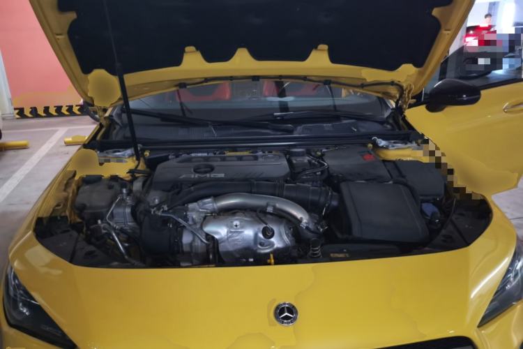 Used Mercedes-Benz CLA AMG 2022 AMG CLA 35 4MATIC Engine Bay