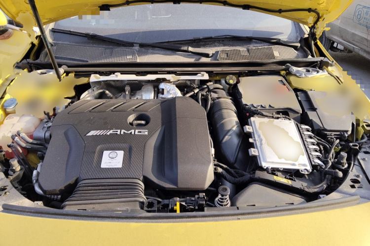 Used Mercedes-Benz CLA AMG 2022 AMG CLA 45 4MATIC+ Engine Bay
