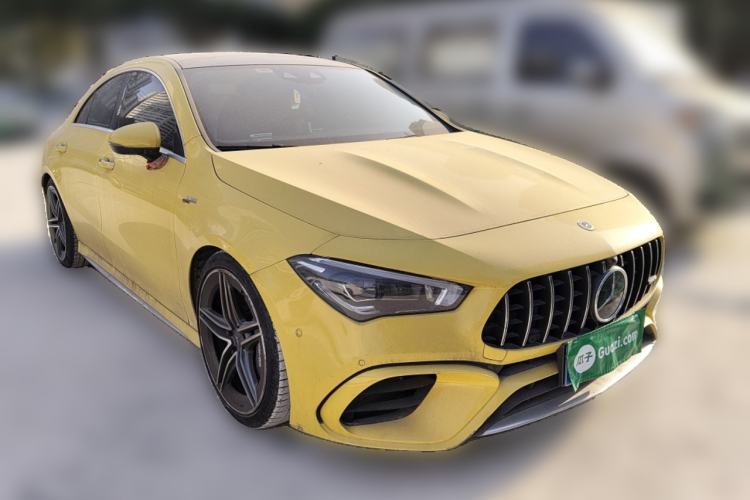 Used Mercedes-Benz CLA AMG 2022 AMG CLA 45 4MATIC+ Front Right 45 Deg