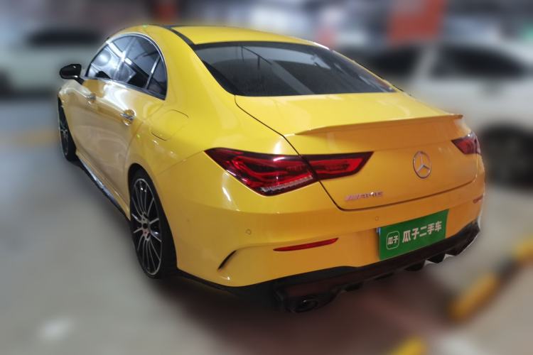 Used Mercedes-Benz CLA AMG 2022 AMG CLA 35 4MATIC Rear Left 45 Deg