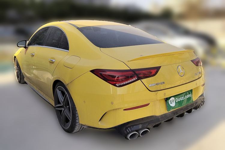 Used Mercedes-Benz CLA AMG 2022 AMG CLA 45 4MATIC+ Rear Left 45 Deg