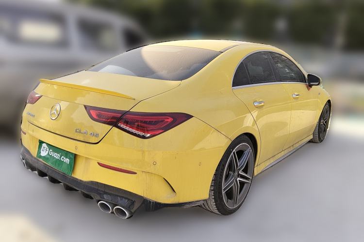 Used Mercedes-Benz CLA AMG 2022 AMG CLA 45 4MATIC+ Rear Right 45 Deg