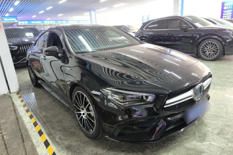 Used Mercedes-Benz CLA AMG 2023 AMG CLA 35 4MATIC Front Right 45 Deg