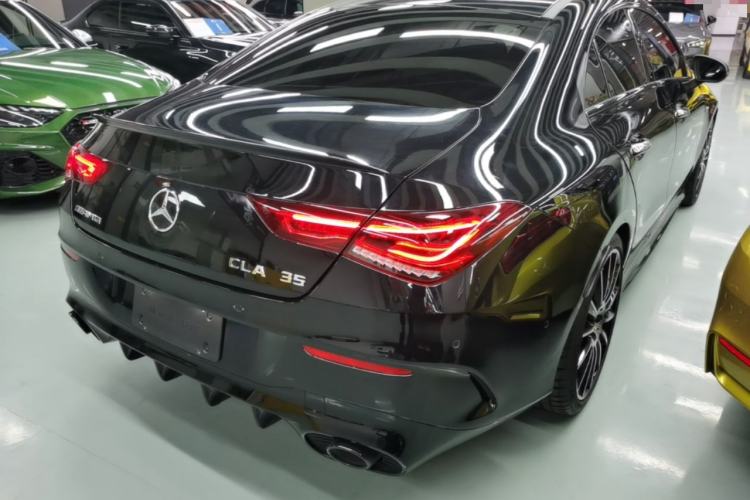 Used Mercedes-Benz CLA AMG 2023 AMG CLA 35 4MATIC Rear Right 45 Deg