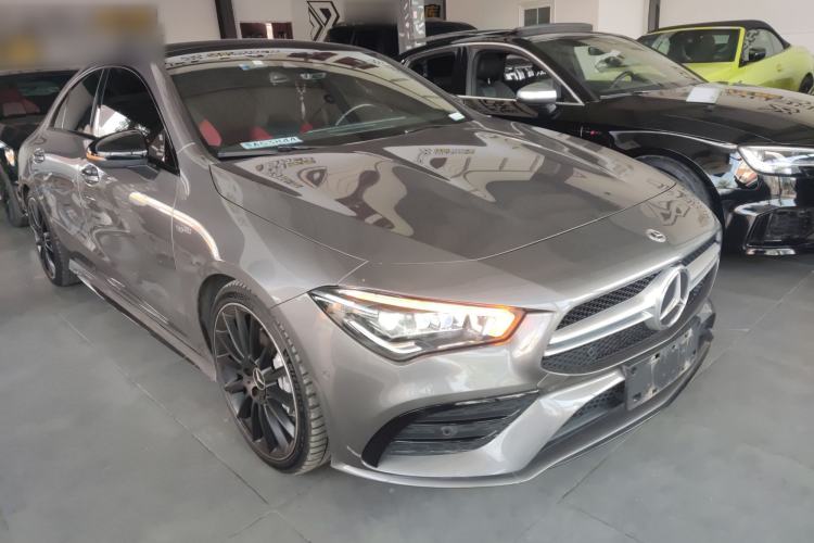 Used Mercedes-Benz CLA AMG 2023 AMG CLA 35 4MATIC Front Right 45 Deg