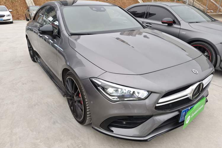 Used Mercedes-Benz CLA AMG 2023 AMG CLA 35 4MATIC Front Right 45 Deg