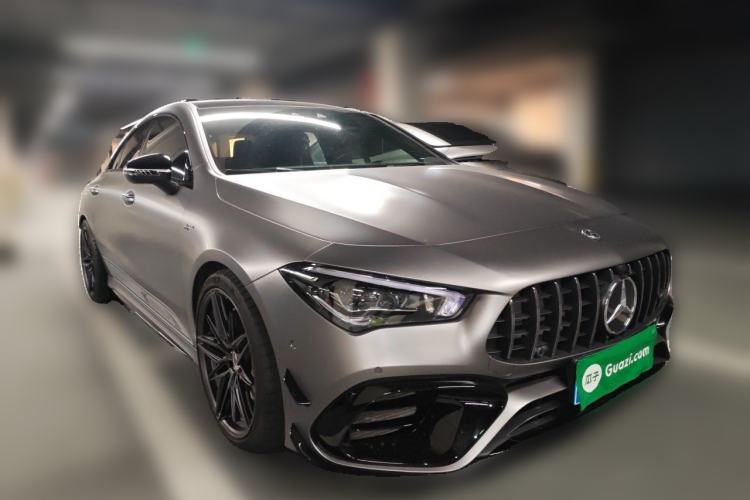 Used Mercedes-Benz CLA AMG 2023 AMG CLA 35 4MATIC Front Right 45 Deg