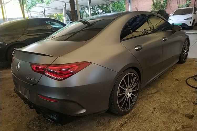 Used Mercedes-Benz CLA AMG 2023 AMG CLA 35 4MATIC Rear Right 45 Deg