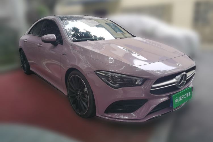 Used Mercedes-Benz CLA AMG 2023 AMG CLA 35 4MATIC Front Right 45 Deg