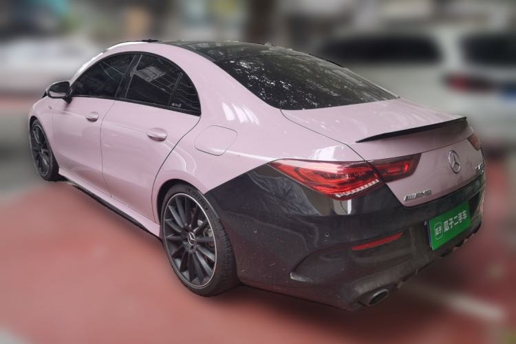 Used Mercedes-Benz CLA AMG 2023 AMG CLA 35 4MATIC Rear Left 45 Deg
