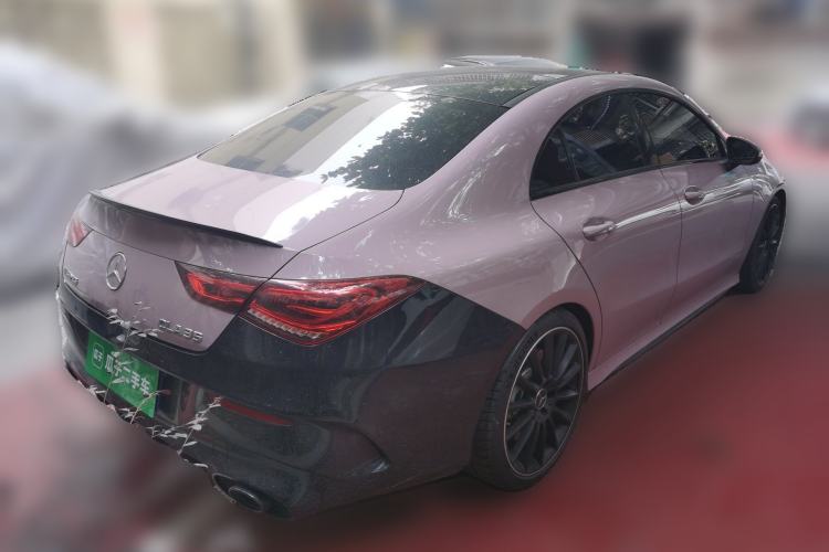 Used Mercedes-Benz CLA AMG 2023 AMG CLA 35 4MATIC Rear Right 45 Deg