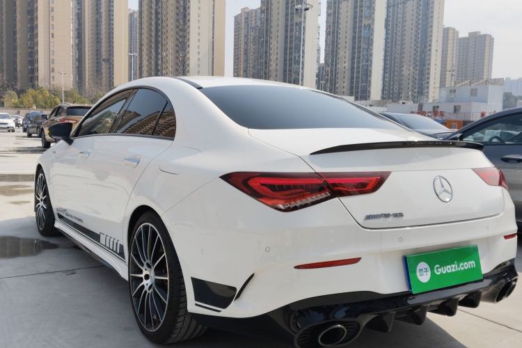 Used Mercedes-Benz CLA AMG 2023 AMG CLA 35 4MATIC Rear Left 45 Deg