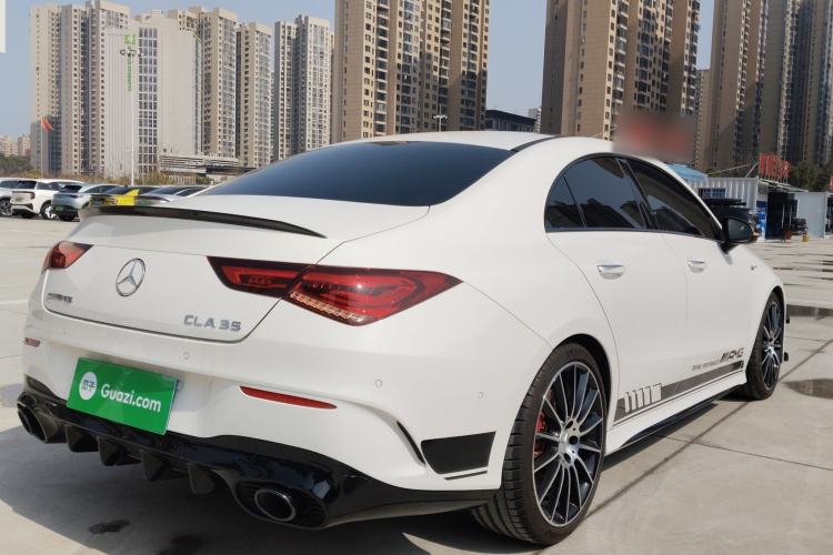 Used Mercedes-Benz CLA AMG 2023 AMG CLA 35 4MATIC Rear Right 45 Deg