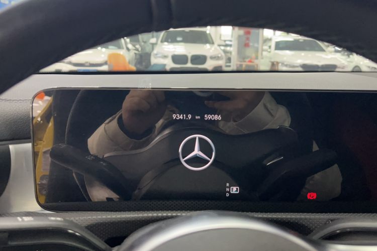 Used Mercedes-Benz CLA AMG 2023 AMG CLA 35 4MATIC Odometer Close Up
