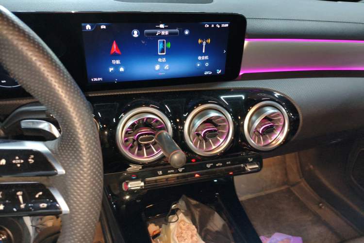 Used Mercedes-Benz CLA AMG 2024 AMG CLA 35 4MATIC Audio And AC Panel