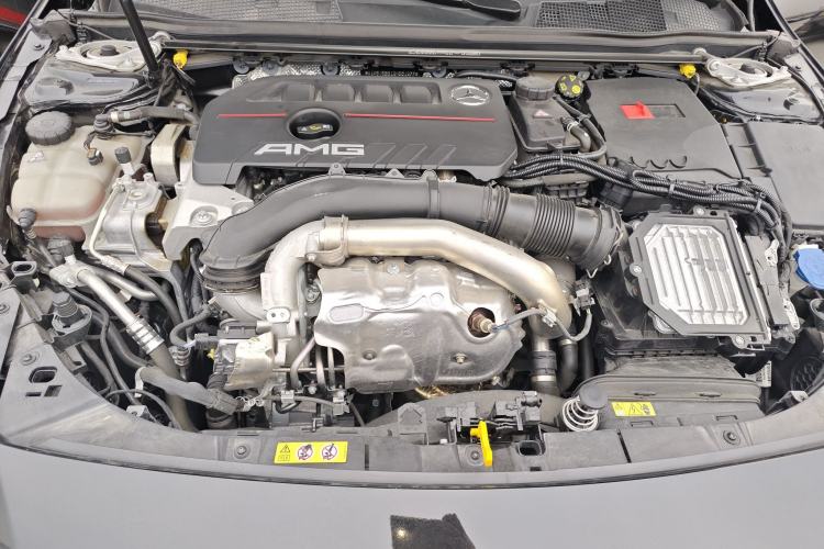 Used Mercedes-Benz CLA AMG 2024 Facelifted AMG CLA 35 4MATIC Engine Bay