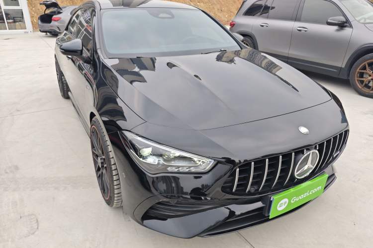Used Mercedes-Benz CLA AMG 2024 Facelifted AMG CLA 35 4MATIC Front Right 45 Deg