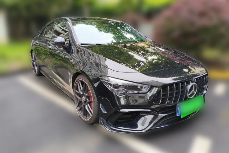 Used Mercedes-Benz CLA AMG 2024 AMG CLA 45 S 4MATIC+ Front Right 45 Deg