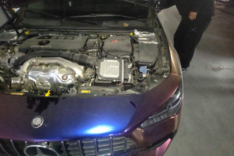 Used Mercedes-Benz CLA AMG 2024 AMG CLA 35 4MATIC Engine Bay Left