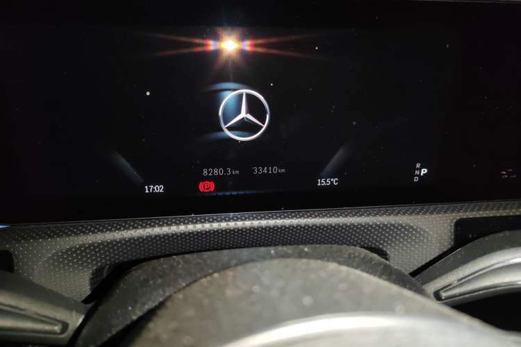 Used Mercedes-Benz CLA AMG 2024 AMG CLA 35 4MATIC Odometer Close Up