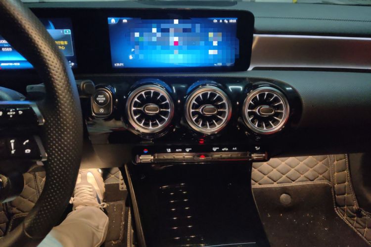 Used Mercedes-Benz CLA AMG 2024 AMG CLA 35 4MATIC Audio And AC Panel